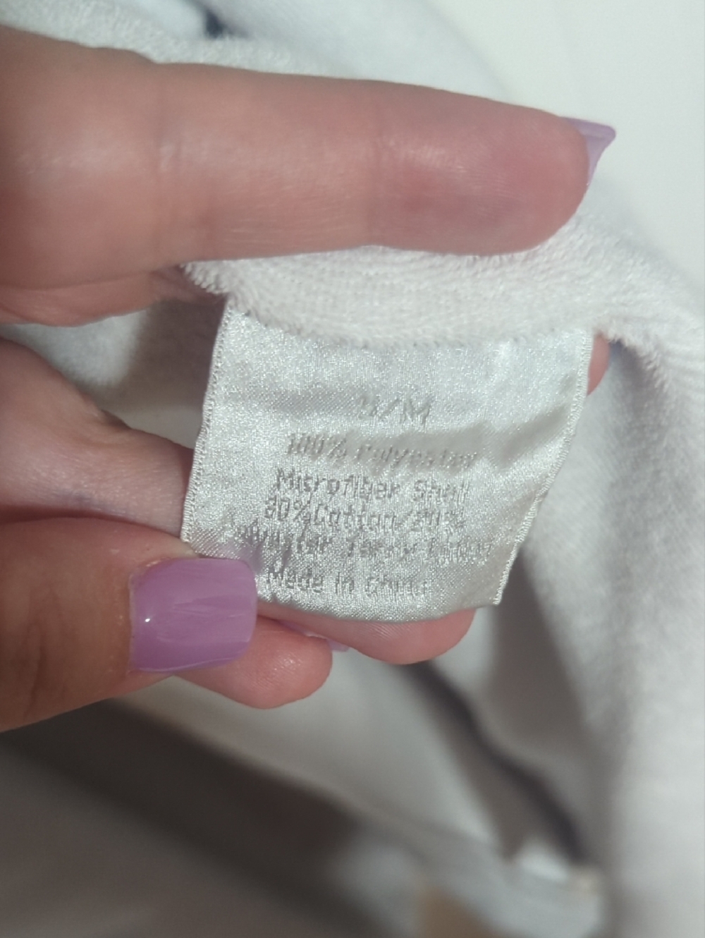Kassatex Spa Light Gray Plush Robe - Picture 8 of 8